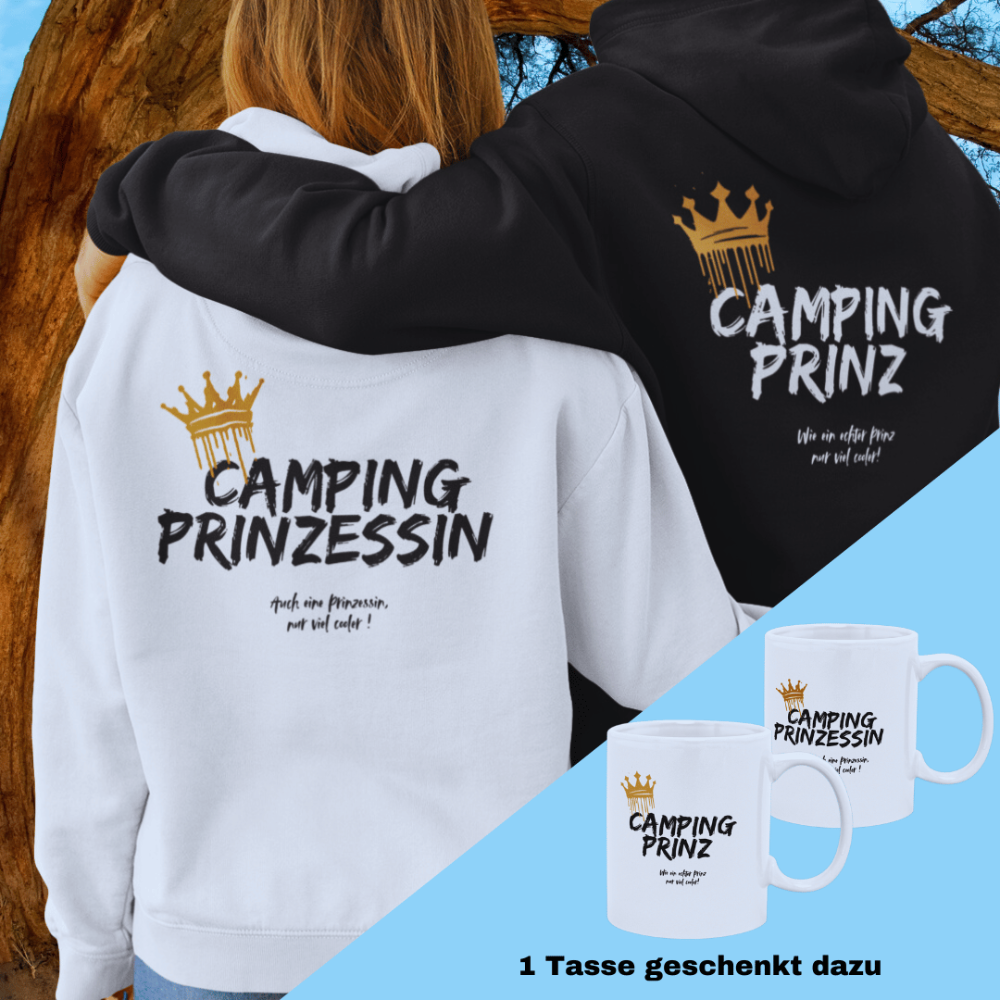 Prinzessin & Prinz mit 1 Tasse und 1 gratis Tasse