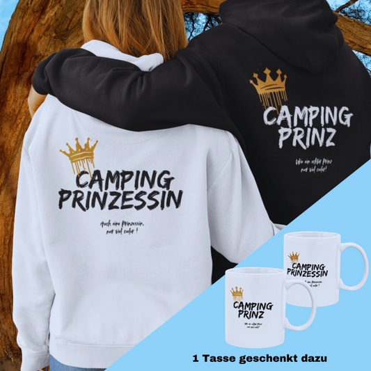 Prinzessin & Prinz mit 1 Tasse und 1 gratis Tasse