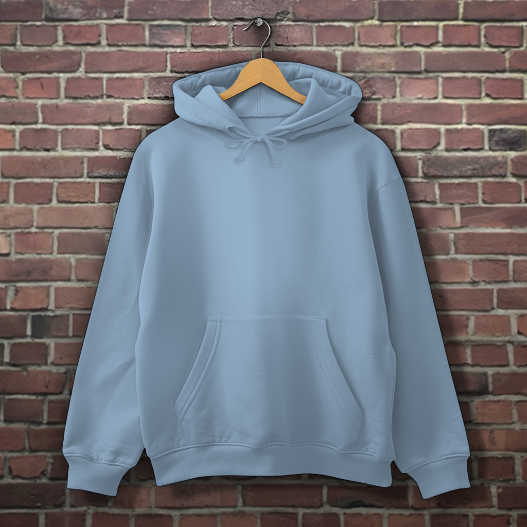 Nur mit dir - rechts - Rückendruck || Premium Hoodie unisex