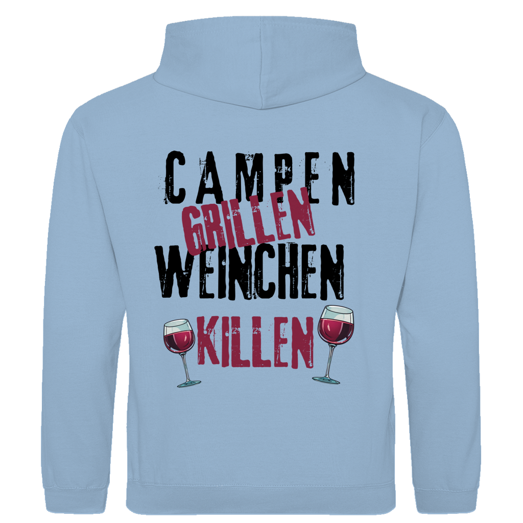Weinchen killen - Rückendruck | Premium Hoodie unisex