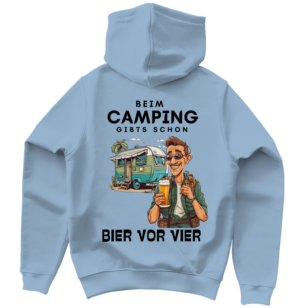Bier vor Vier - WoWa- Rückendruck || Premium Hoodie unisex