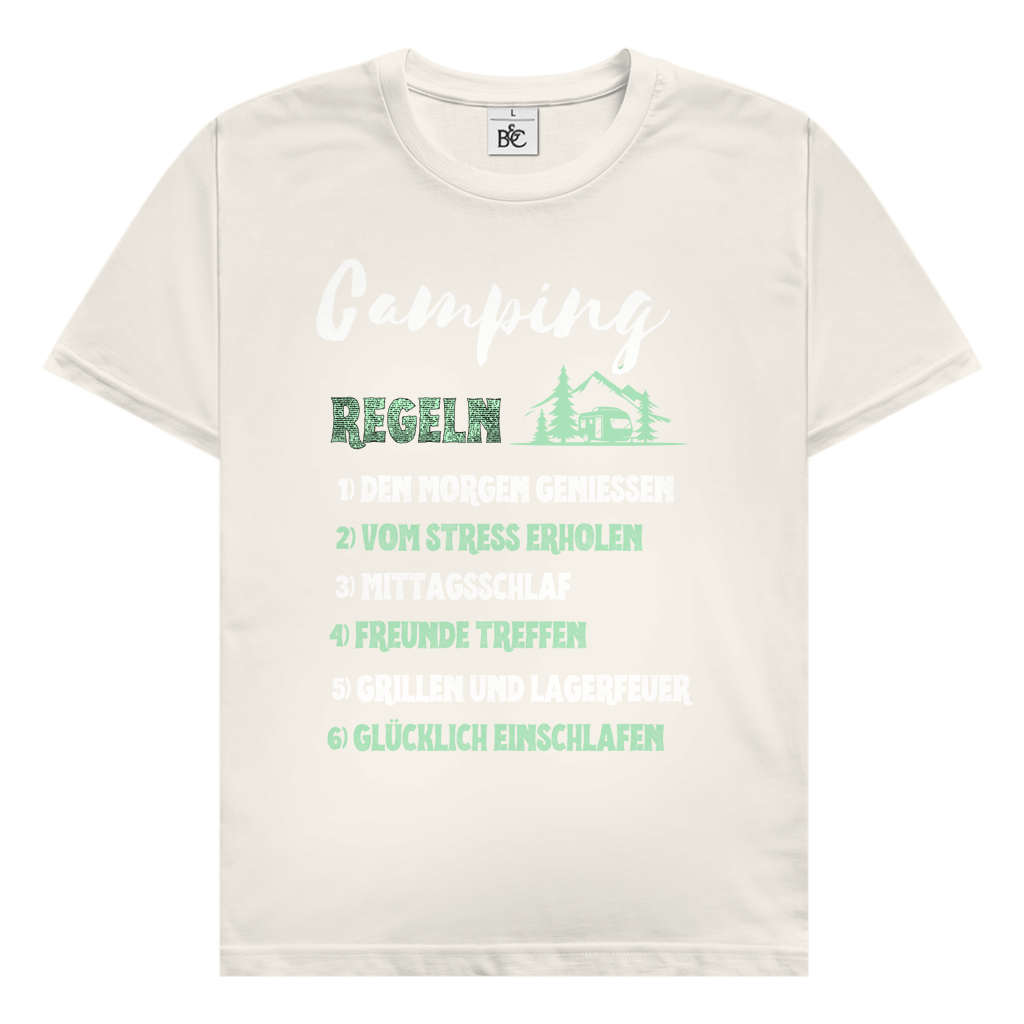 Campingregeln - || Premium Shirt unisex