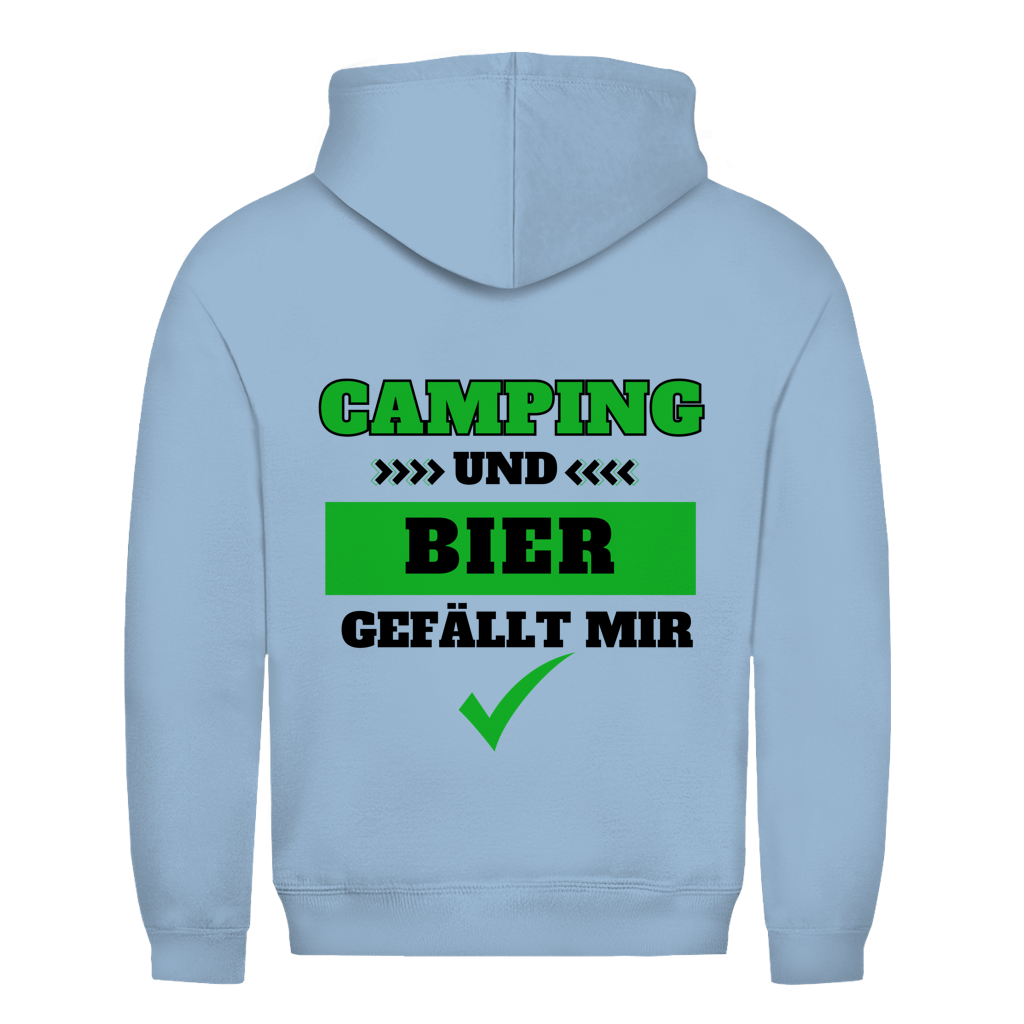 Bier - Gefällt mir -Rückendruck || Premium Hoodie unisex