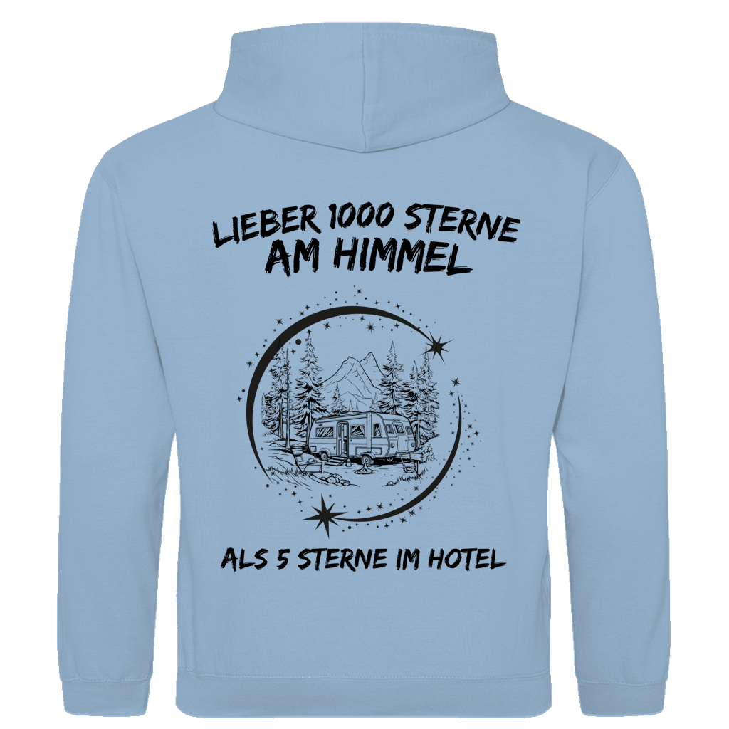 Lieber 1000 Sterne am Himmel || Premium Hoodie unisex
