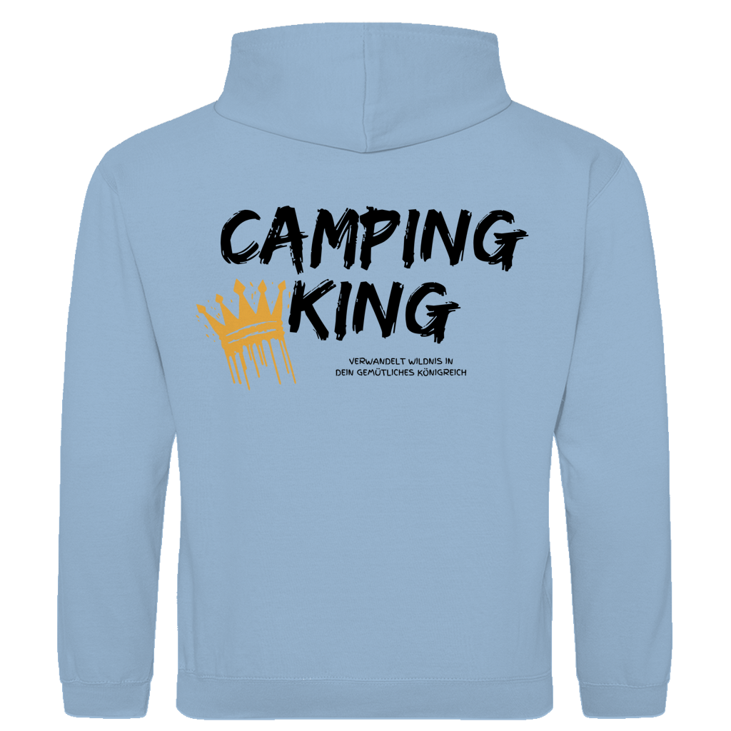 Camping King - Rückendruck || Premium Hoodie unisex