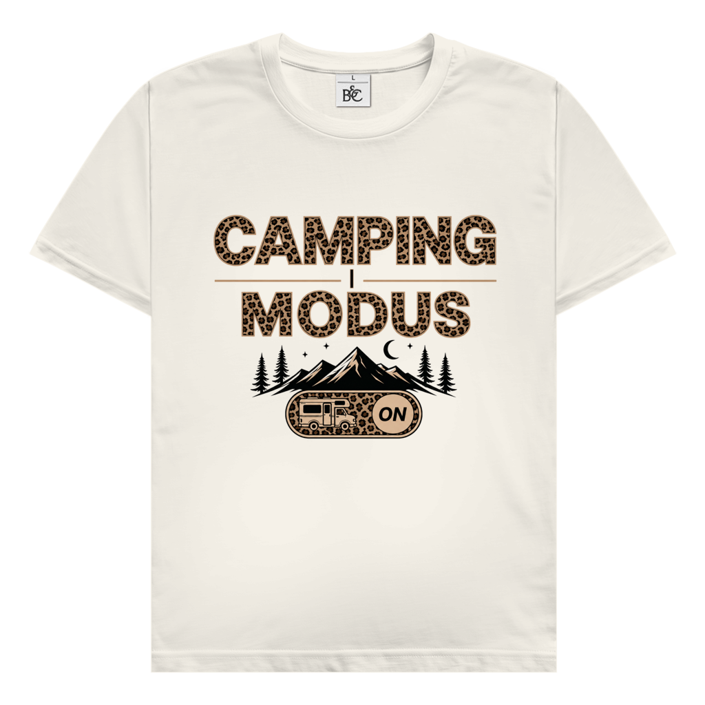 Campingmodus Tiger || Premium Shirt unisex