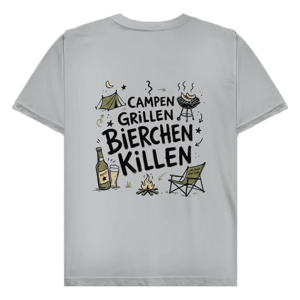 Bierchen Killen - Rückendruck | Premium Shirt unisex