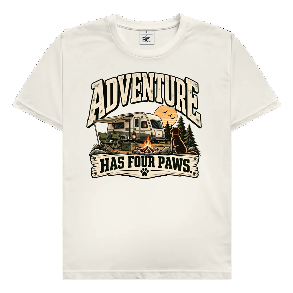ADVENTURE HAS FOUR PAWS (WoWa) | Premium Shirt unisex