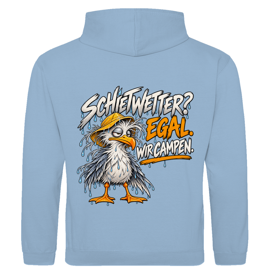 Premium Hoodie Schietwetter wir campen