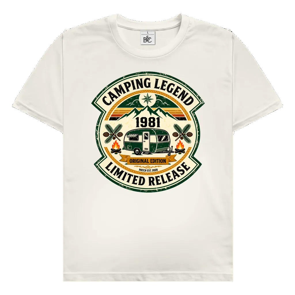 Camping Legende 1981 | Premium Shirt unisex