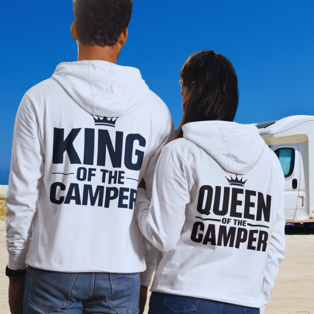 BUNDLE "King & Queen of the Camper" - Rückendruck