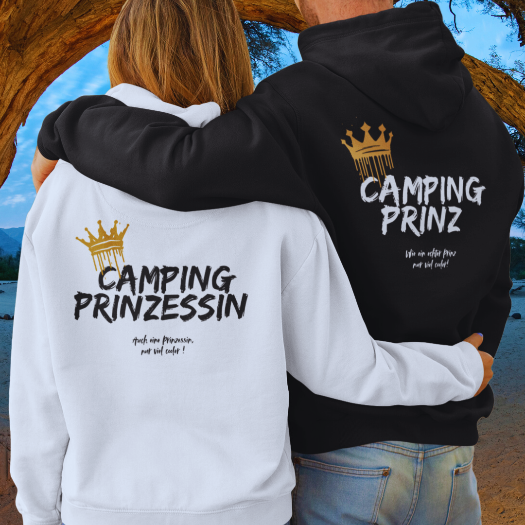 Camping Prinz 24 Rückendruck | Premium Hoodie unisex