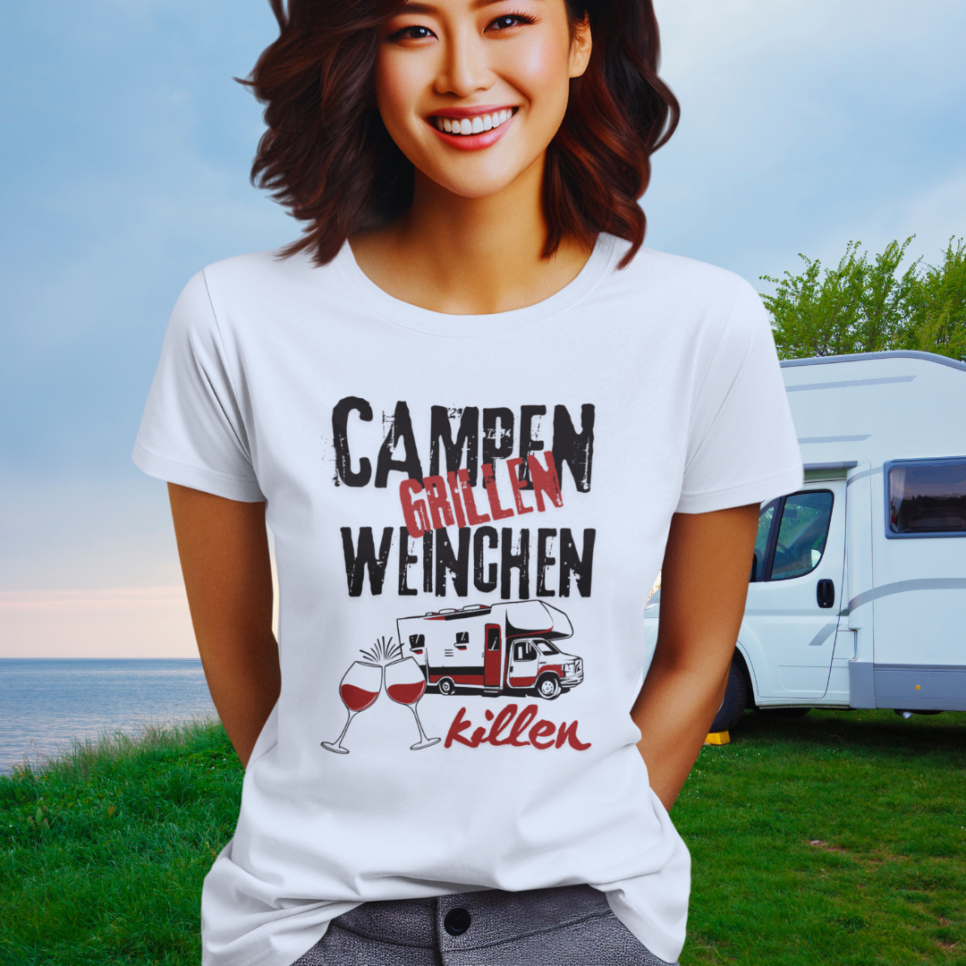 Weinchen killen WoMo | Premium Shirt unisex