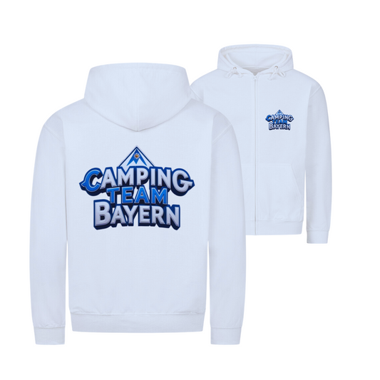 Camping Team Bayern - beidseitiger Druck | Zipper Hoodie Unisex