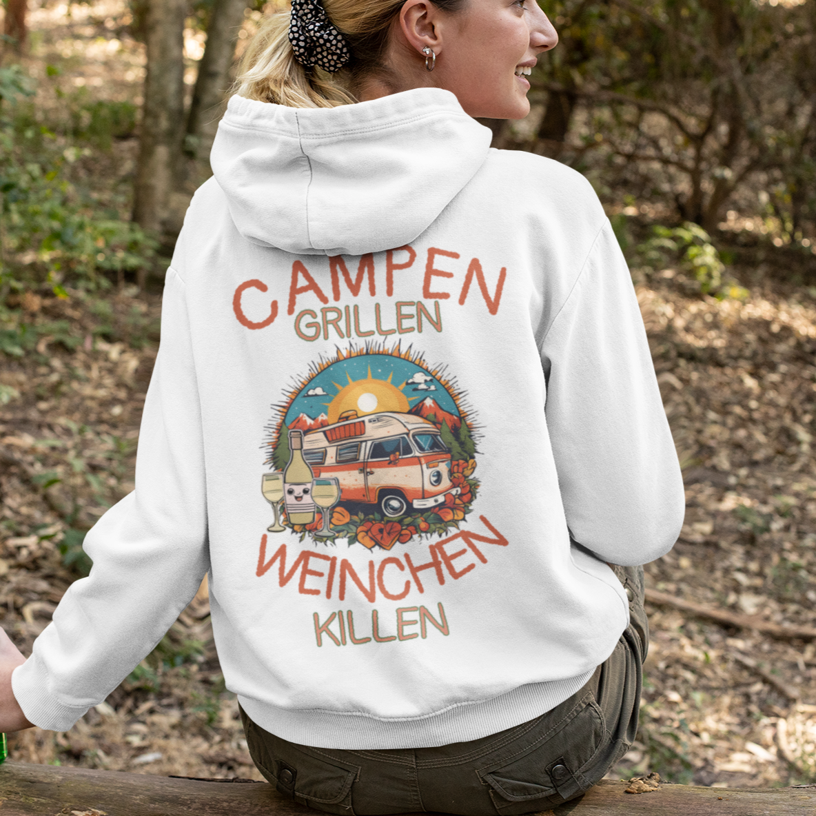 Weinchen killen 27 Rückendruck | Premium Hoodie unisex