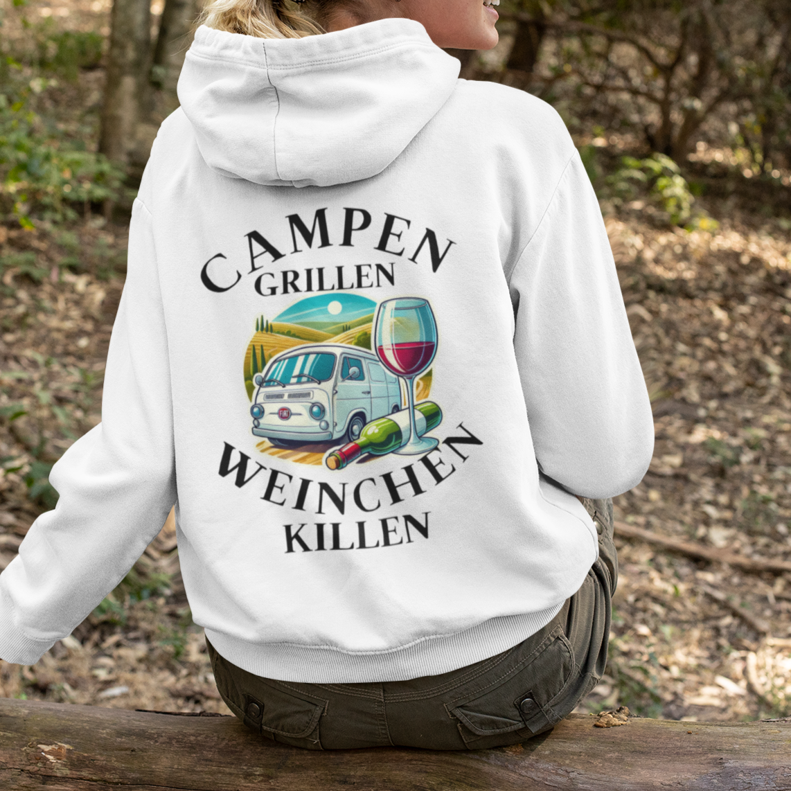 Weinchen killen 27 Rückendruck | Premium Hoodie unisex