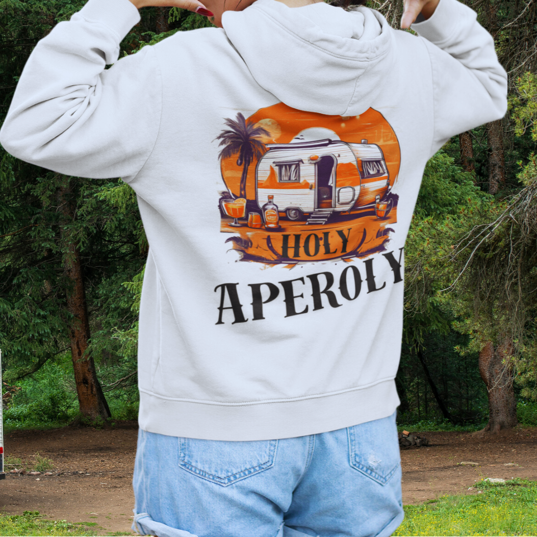 Holy Aperoly Rückendruck | Premium Hoodie Unisex
