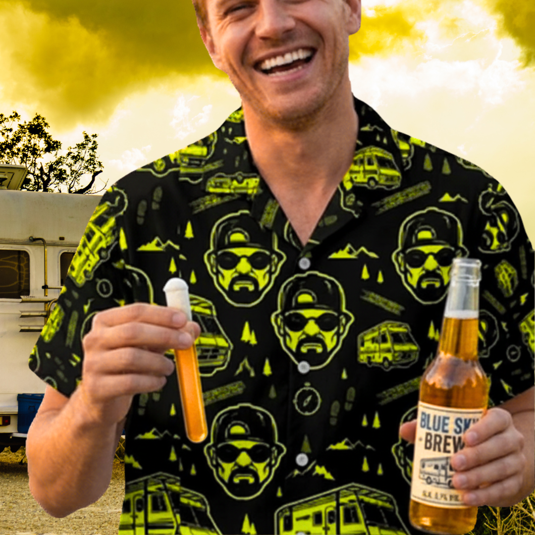 I AM THE ONE WHO CAMPS | Hawaiihemd