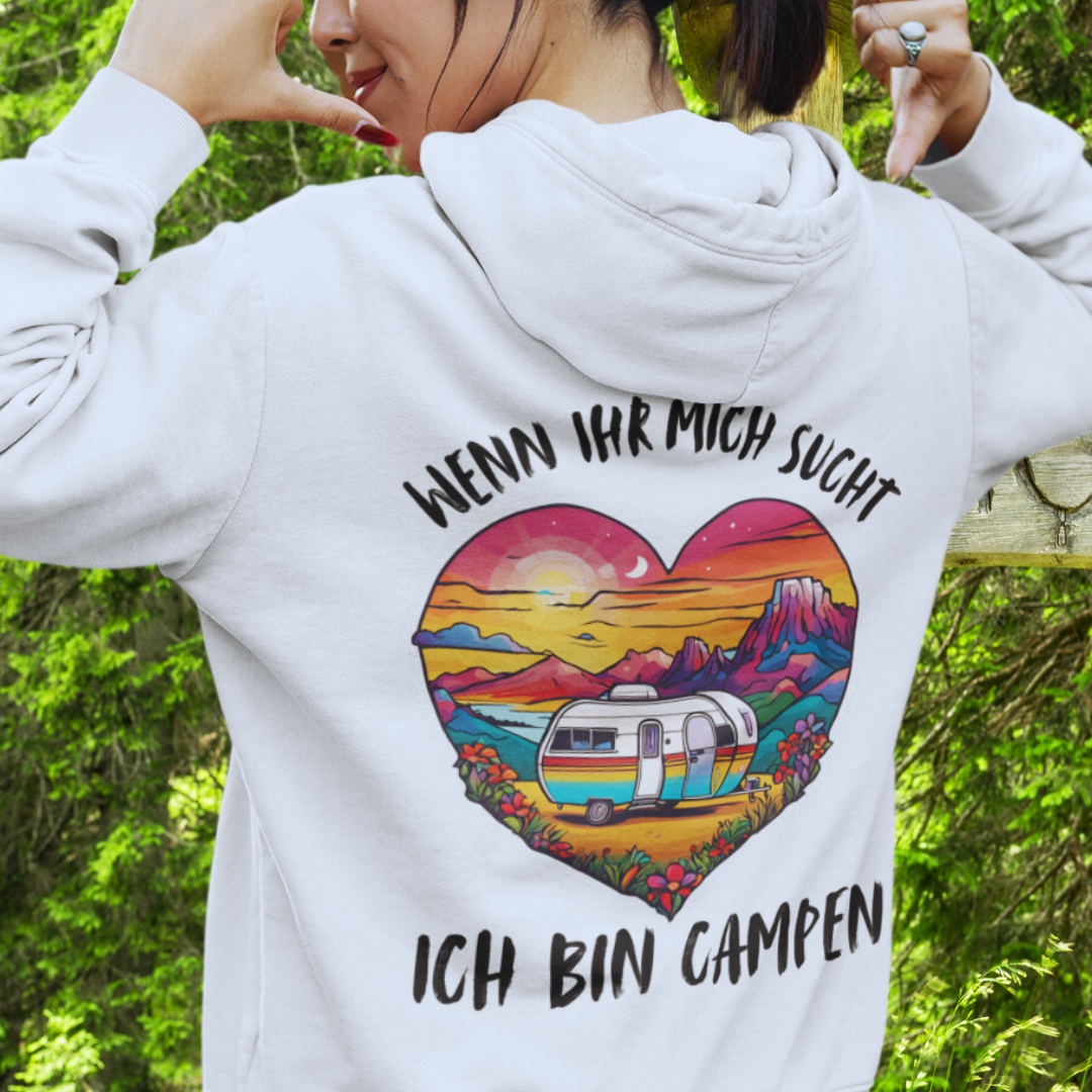Wenn ihr mich sucht 51 Rückendruck | Premium Hoodie unisex