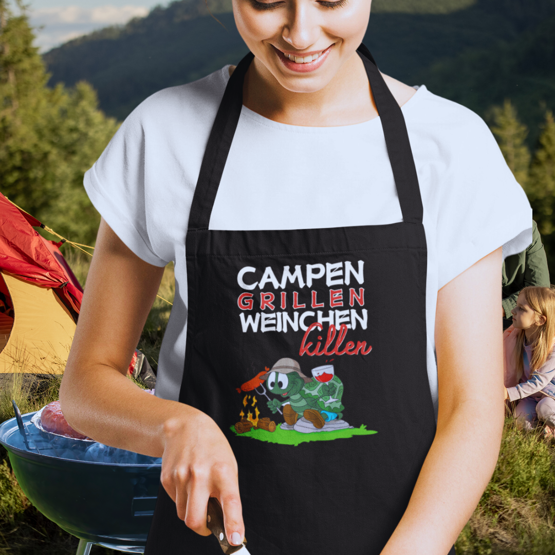 Weinchen Schildkröte | Latzschürze