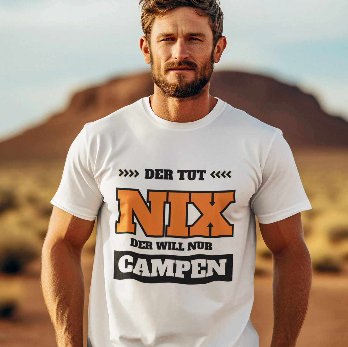 Der tut nix orange | Premium Shirt unisex
