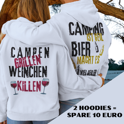 Bier & Weinchen 2 Hoodies Spare 10 Euro