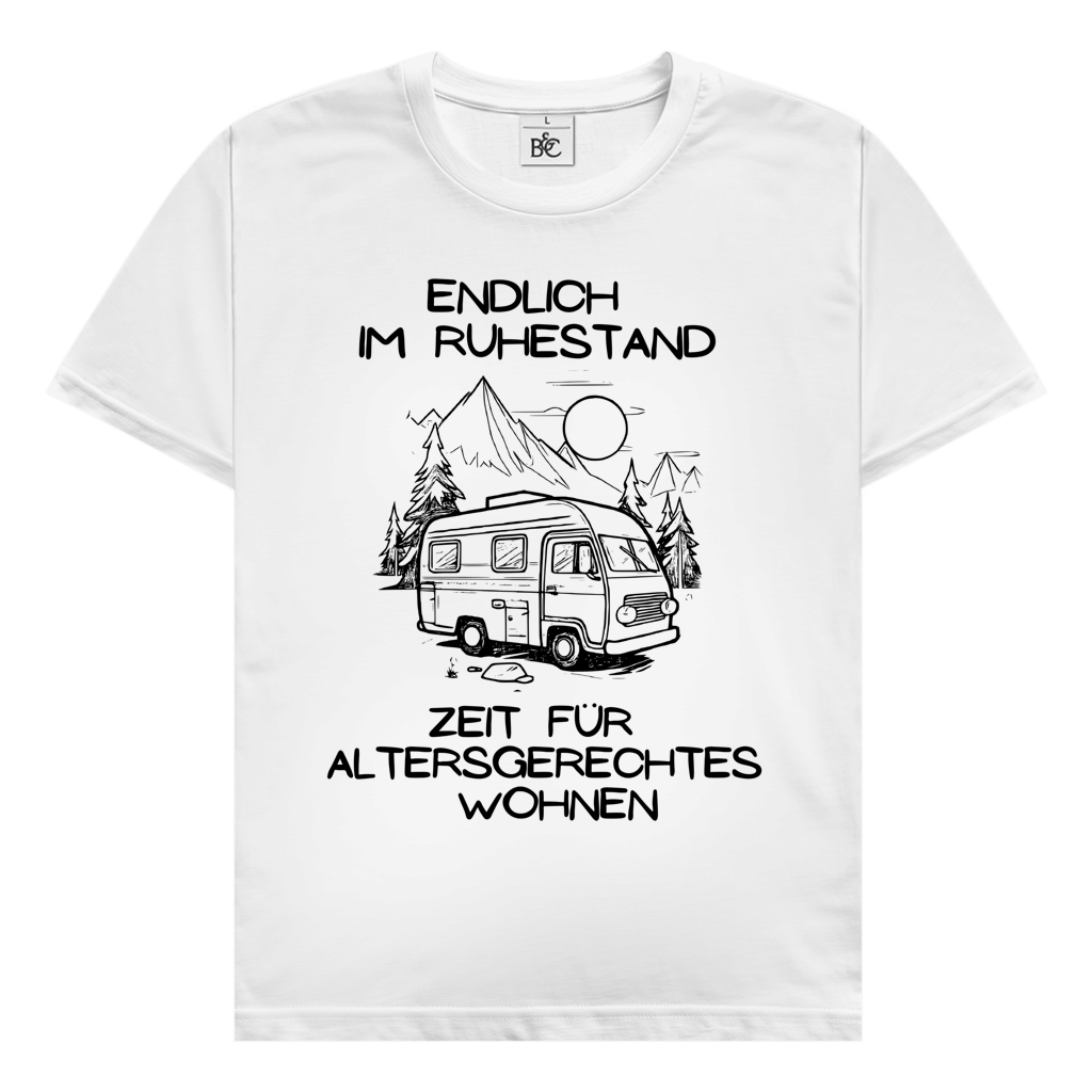 Endlich im Ruhestand || Premium T- Shirt unisex