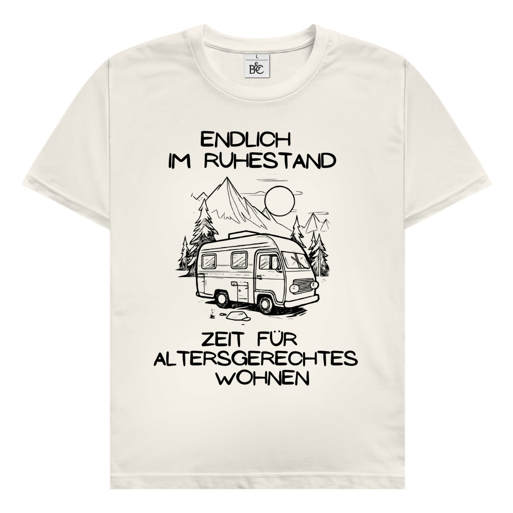 Endlich im Ruhestand || Premium T- Shirt unisex