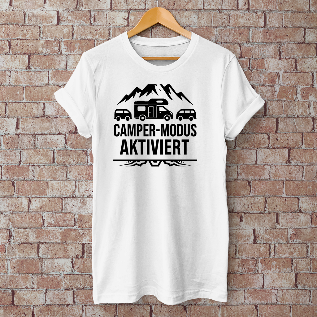 Camper Modus Aktiviert || Premium T- Shirt unisex