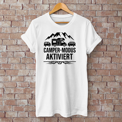 Camper Modus Aktiviert || Premium T- Shirt unisex