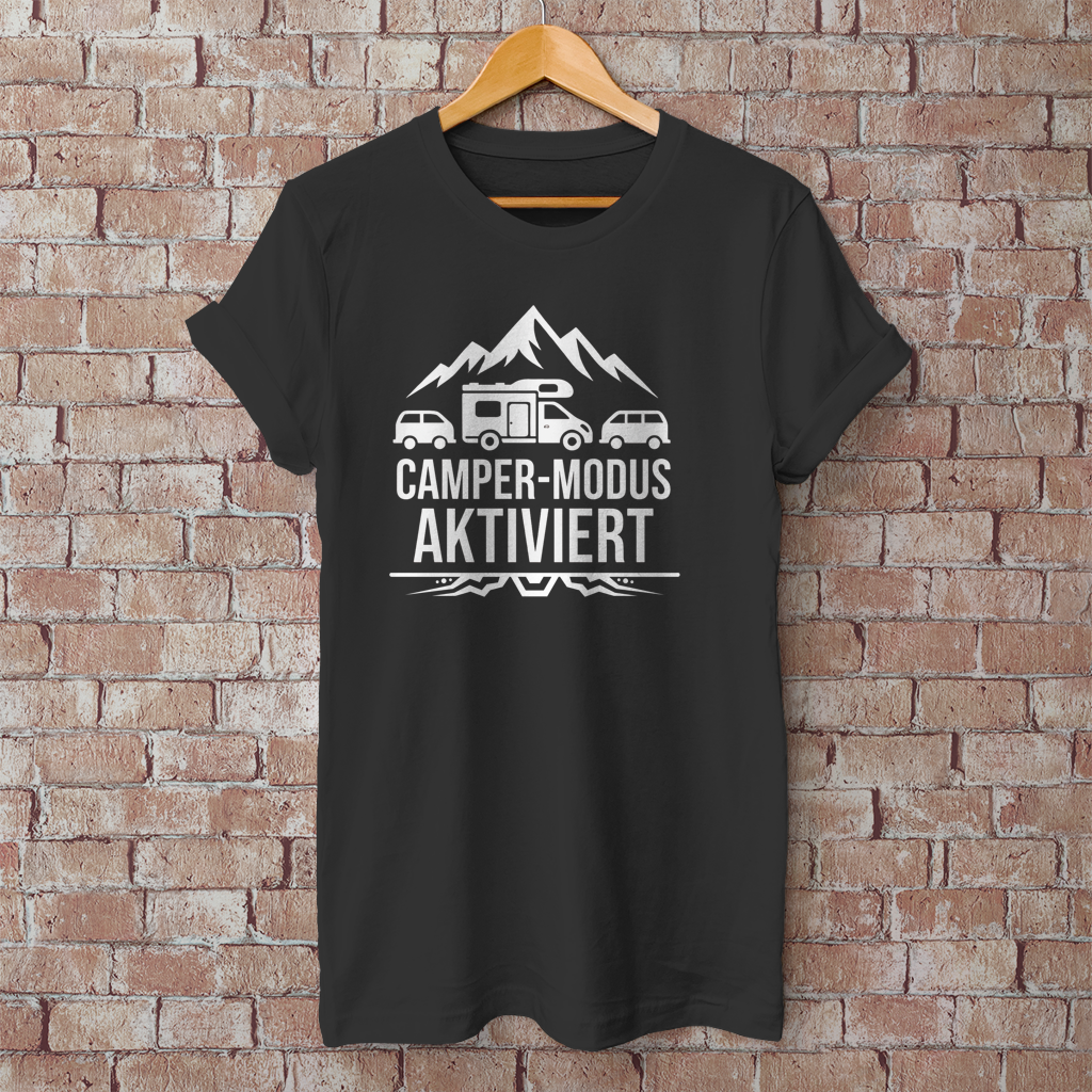 Camper Modus Aktiviert || Premium T- Shirt unisex
