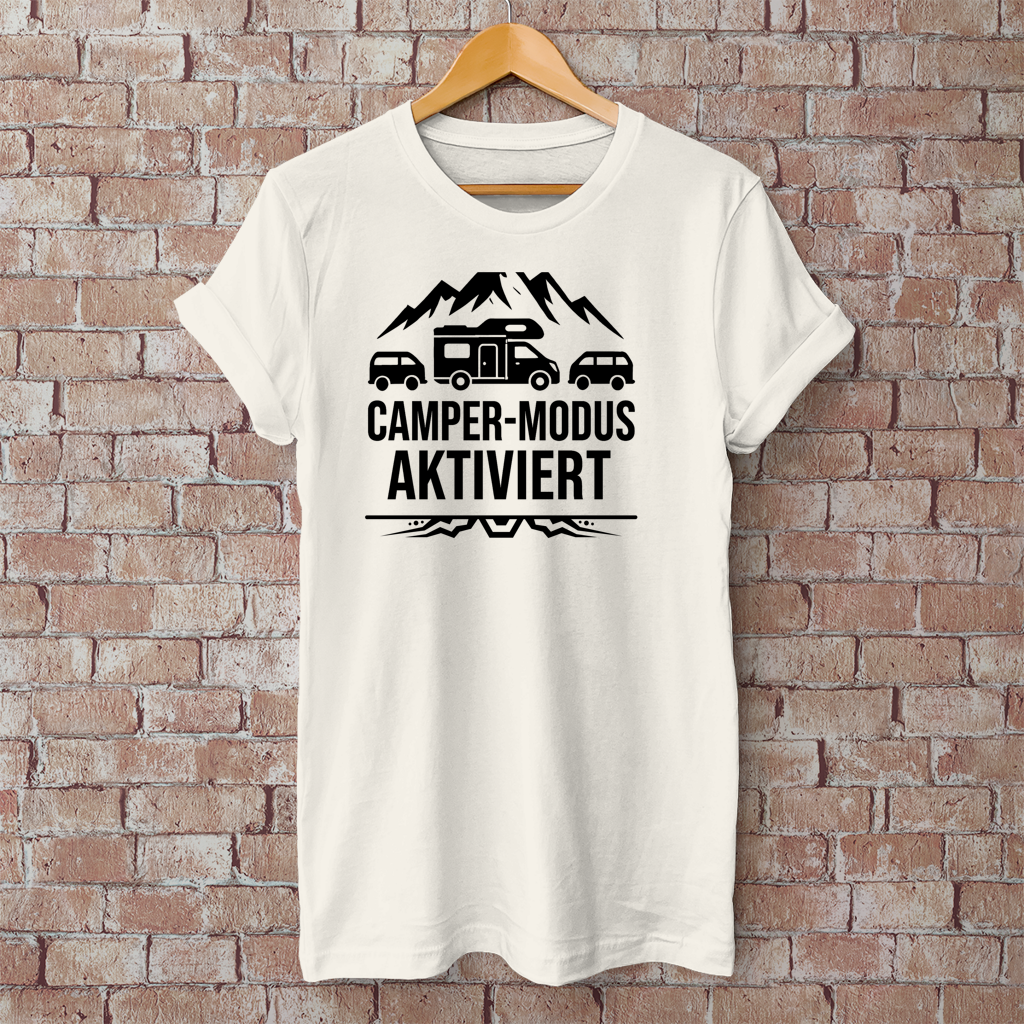Camper Modus Aktiviert || Premium T- Shirt unisex