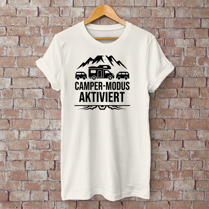 Camper Modus Aktiviert || Premium T- Shirt unisex