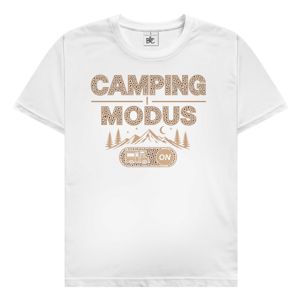 Campingmodus  Tiger || Premium T-Shirt unisex