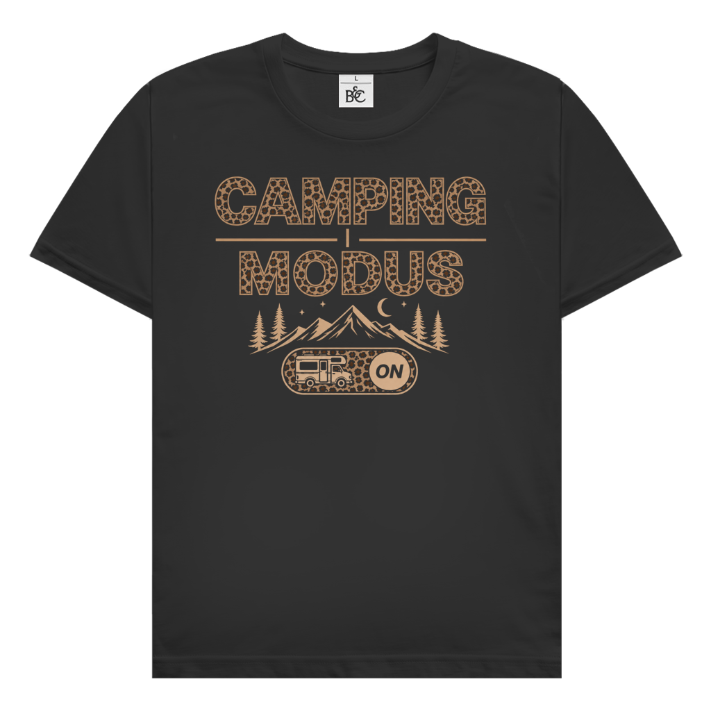 Campingmodus  Tiger || Premium T-Shirt unisex