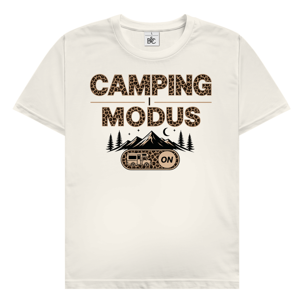Campingmodus  Tiger || Premium T-Shirt unisex
