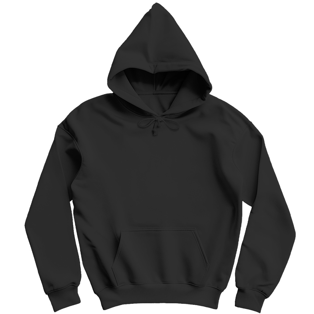 Nur mit dir - Rückendruck links || Premium Hoodie unisex