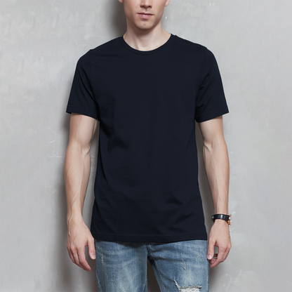 Männer mit Wohnmobil - Rückendruck || Premium T- Shirt unisex