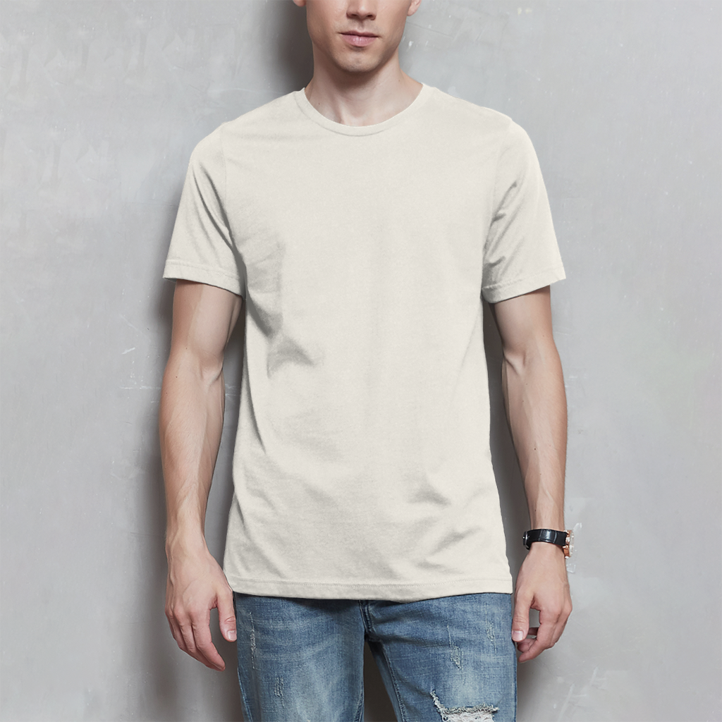 Männer mit Wohnmobil - Rückendruck || Premium T- Shirt unisex