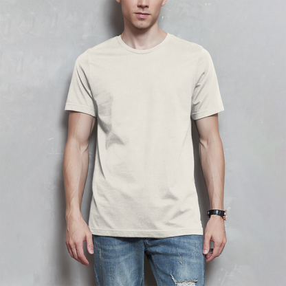 Männer mit Wohnmobil - Rückendruck || Premium T- Shirt unisex