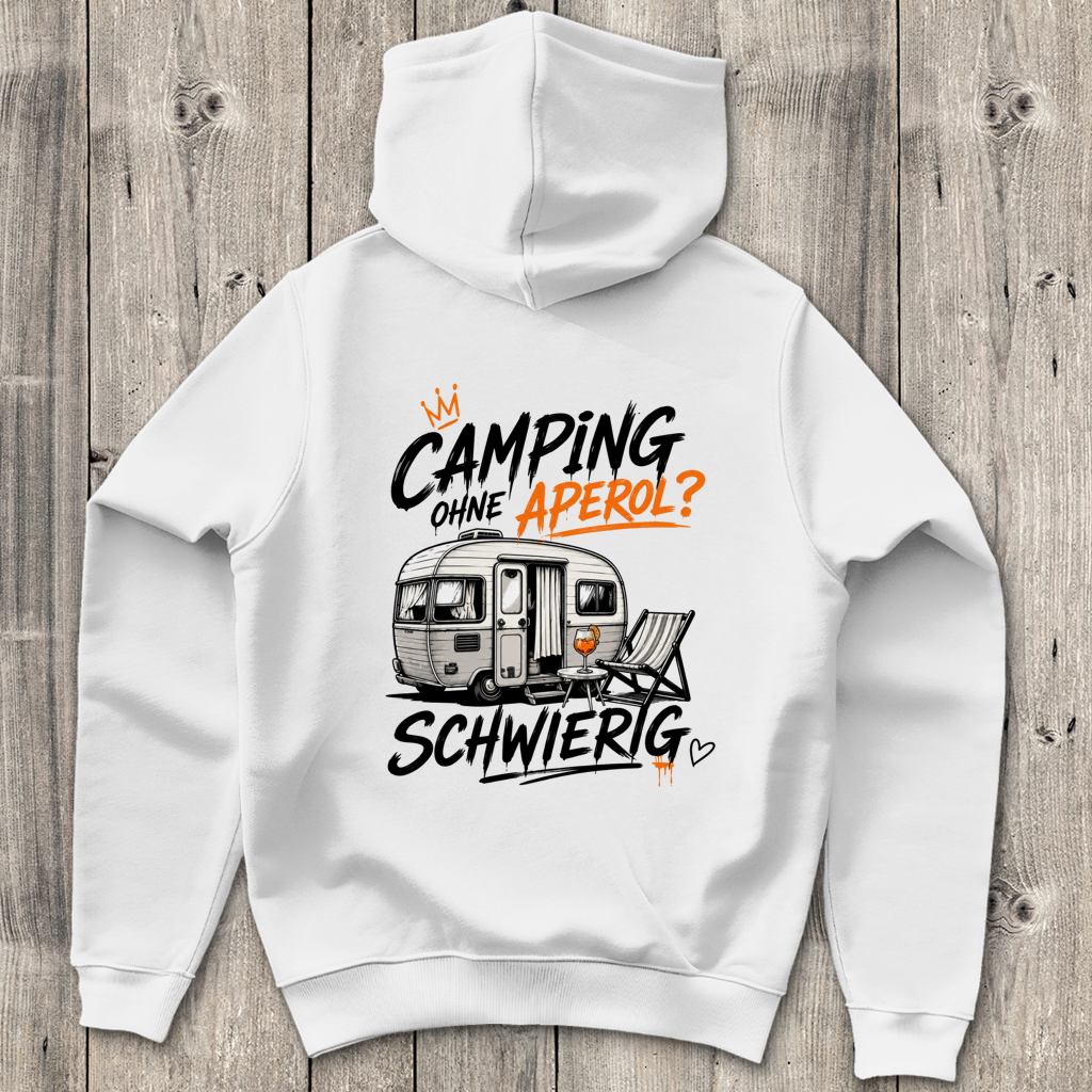 Ohne Aperol - Rückendruck || Premium Hoodie unisex