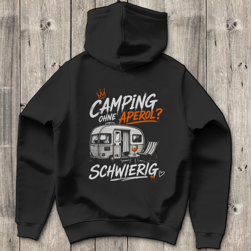 Ohne Aperol - Rückendruck || Premium Hoodie unisex