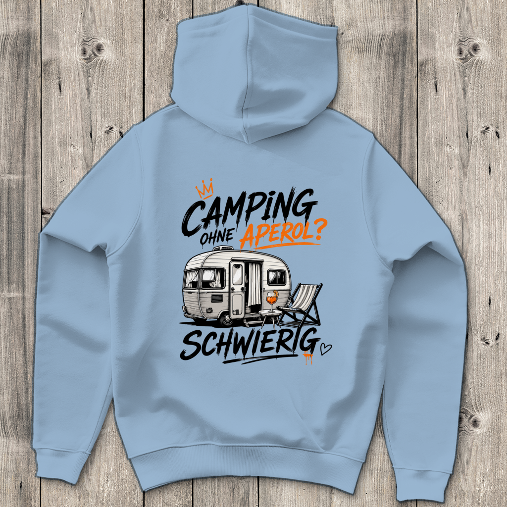 Ohne Aperol - Rückendruck || Premium Hoodie unisex
