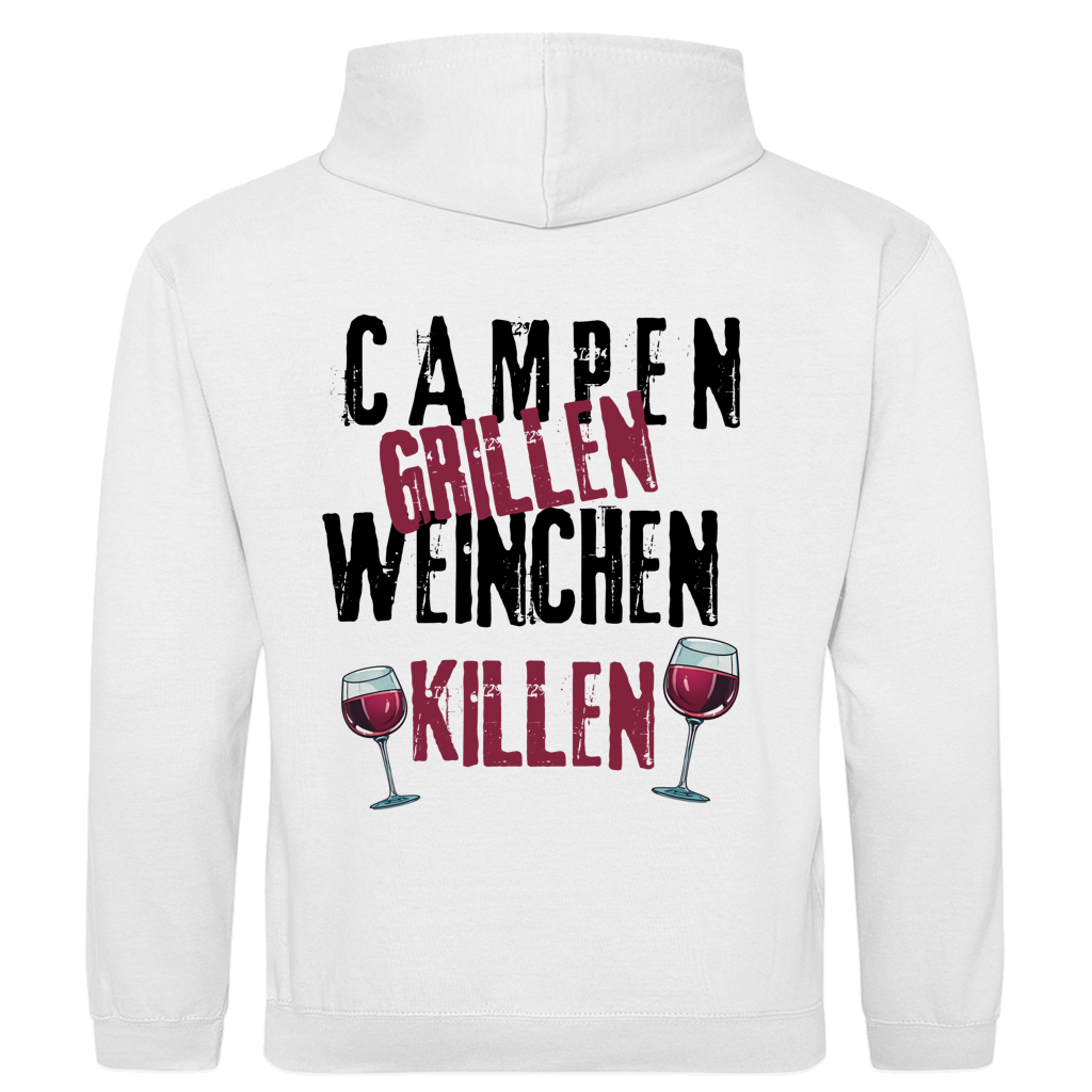 Weinchen killen - Rückendruck | Premium Hoodie unisex