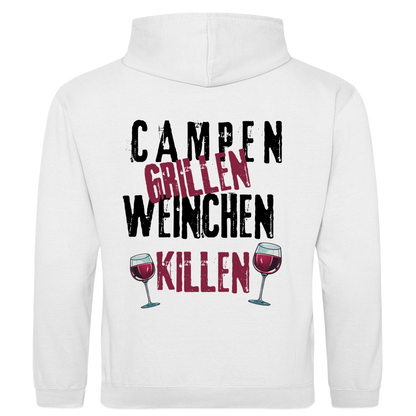 Weinchen killen - Rückendruck | Premium Hoodie unisex