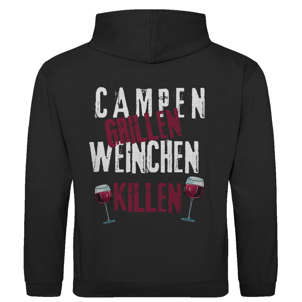 Weinchen killen - Rückendruck | Premium Hoodie unisex
