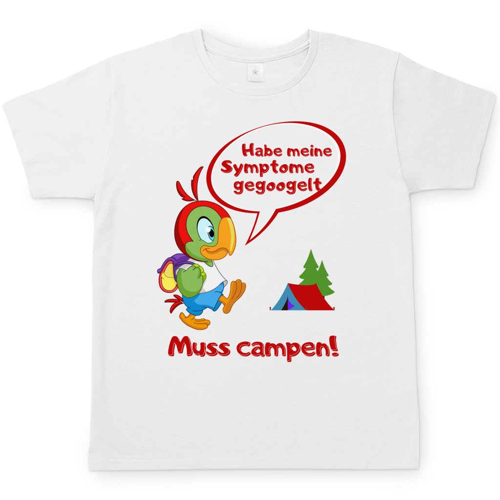 Symptome gegoogelt || Premium Shirt unisex