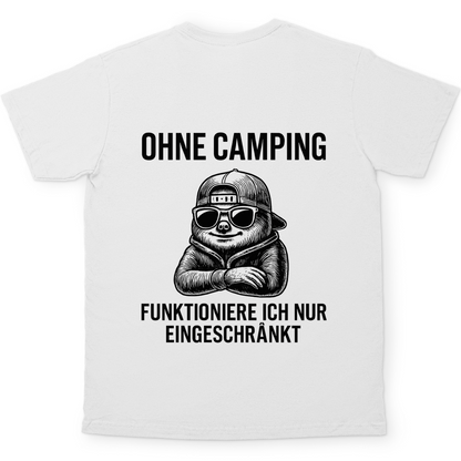 Funktioniere ich nur eingeschränkt - Rückendruck || Premium Shirt unisex