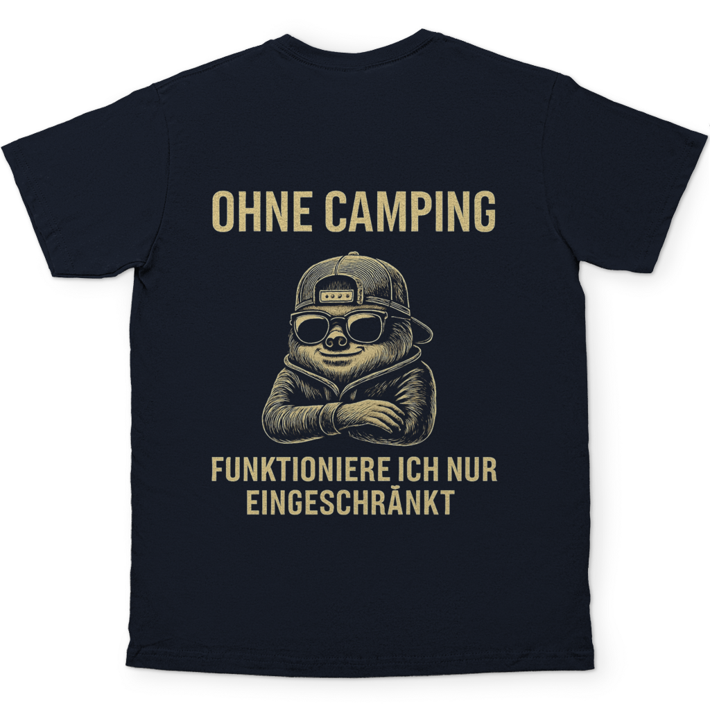 Funktioniere ich nur eingeschränkt - Rückendruck || Premium Shirt unisex