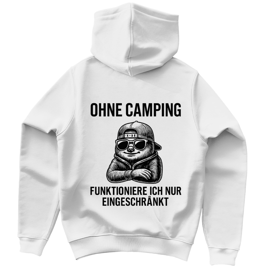 Funktioniere ich nur eingeschränkt - Rückendruck || Premium Hoodie unisex